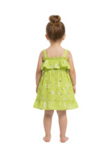 364 Western Frock Green Colour/ 1-4 Size / 3 Colours 100% Cotton Frock - Image 3